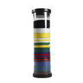 Martial Arts Belt Display Belt Display Case 10-Belt Cylinder Holder Organizer