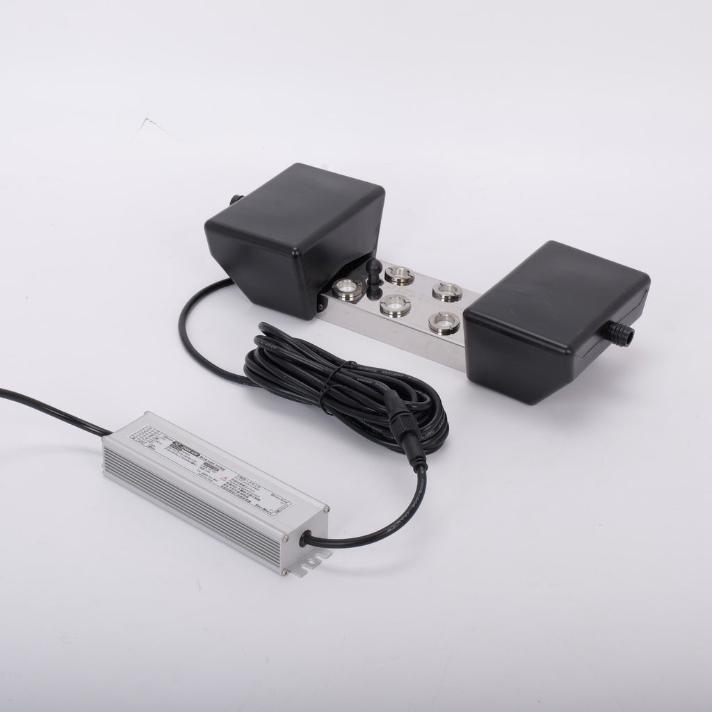 Ultrasonic Mist Maker 6 Head Pond Fogger with 250W Power Supply for Pond Garden