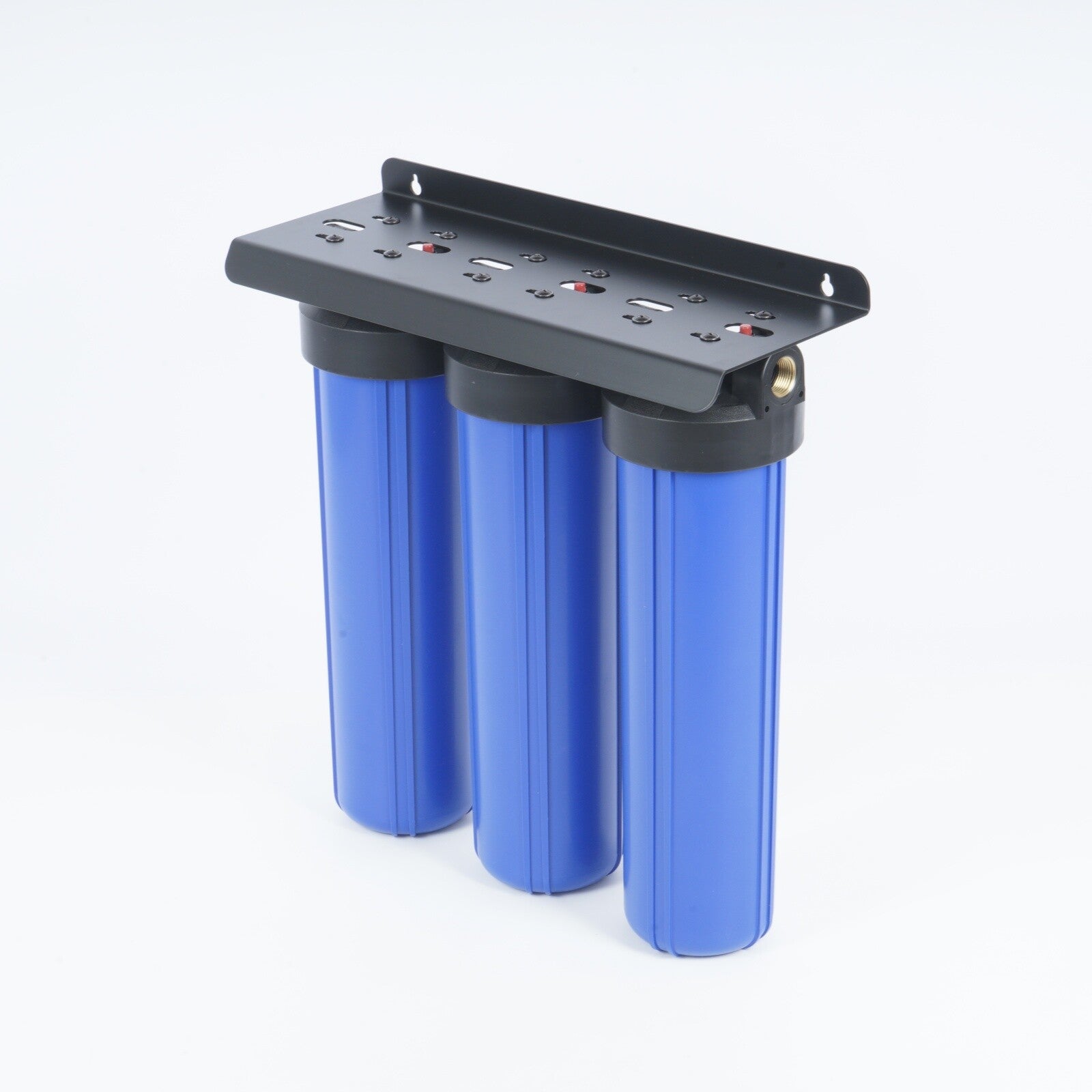 20"x4.5" Big Blue Whole 3 Stages Water Filter System Household Water Purifying