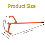 130cm Timber Jack Tool Cant Hook Log Roller Tool w/ Log Hook for Felling Logging