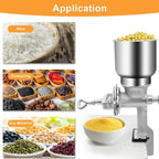 Manual Corn Grinder Flour Maker Wheat Grain Nut Mill Grinder Wheat Spice Crusher