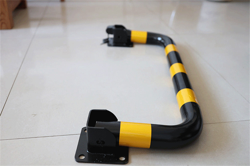 Arch Parking Barrier Fold Down Car Safety Lock Post Vehicle Impact Protection AU