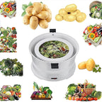 220V Automatic Electric Potato Peeler Potato Peeling Machine Vegetable Peeler