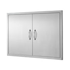 990x660 mm Outdoor BBQ Island Access Door Stainless Steel Kitchen Panel
