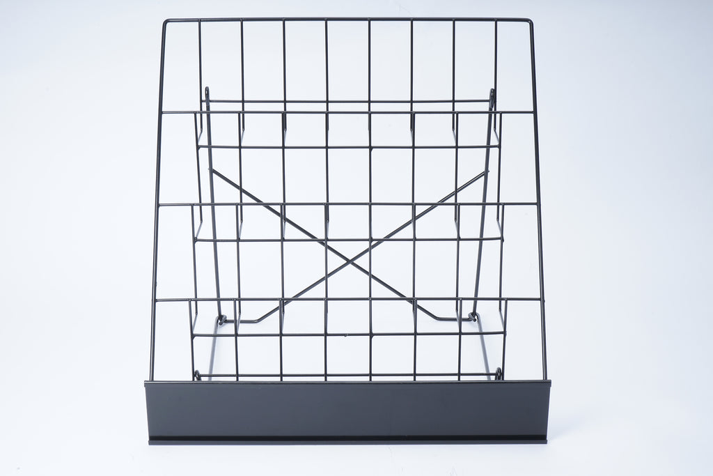 Book Display Rack Comic Book Greeting Card Stand Tabletop Magazine CD Holder
