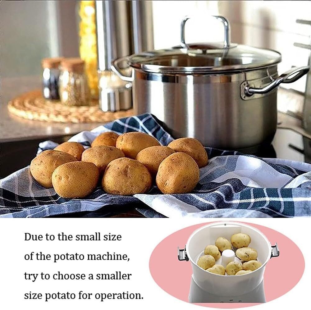 220V Automatic Electric Potato Peeler Potato Peeling Machine Vegetable Peeler