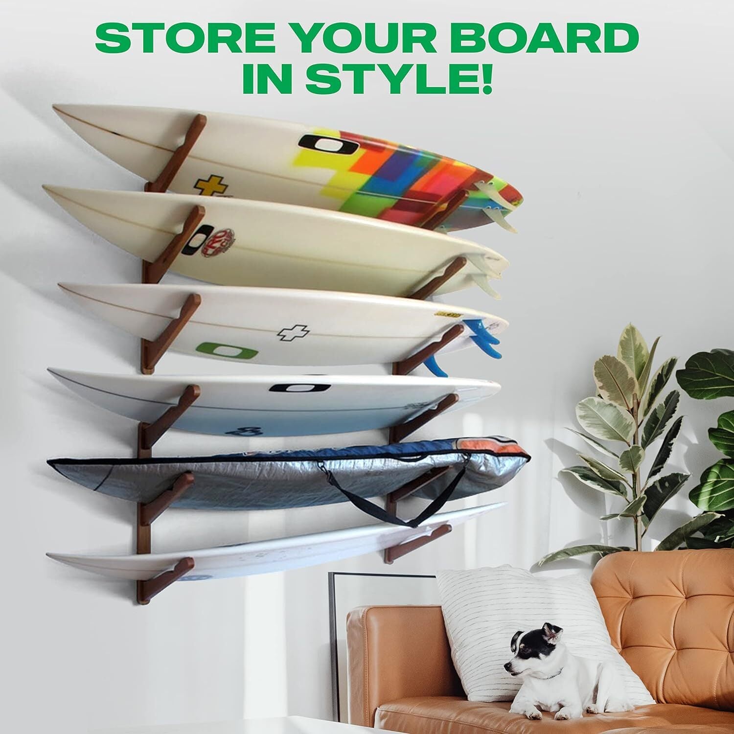 SUP Rack, Wall Mounted Stand Up Paddle Board Rack, Surf Board Racks