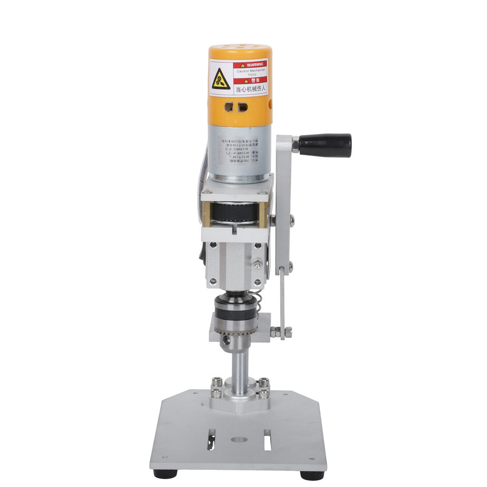 Electric Bench Drill 7 Speed Drilling Machine w/ 10pcs  2.0-6.0 mm Drill Bits