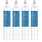 4X Fisher Paykel 847200 Premium Compatible Ice & Water Fridge Filter Cartridges