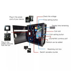 Coin Timer Box Coin Operated Control Timer Box for Gaming Machine Massage Chair