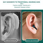 Bluetooth Hearing Aid Rechargeable Hearing Aids Severe Hearing Loss Amplifier