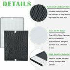 HEPA Filter For Philips Air Purifier 1000 Series AC1215/70 AC1214 AC1217 FY1410