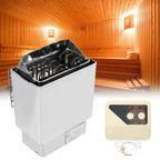 6 KW Sauna Heater 220V Dry Sauna Stove Stainless Steel External Control Home SPA