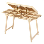 1500pcs Jigsaw Puzzle Table Adjustable Height&Up Puzzle Board w 4 Draws & Cover