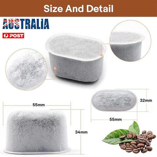 24PCS Charcoal Water Filters For Breville BES980 BES878 BWF100 Express Coffee
