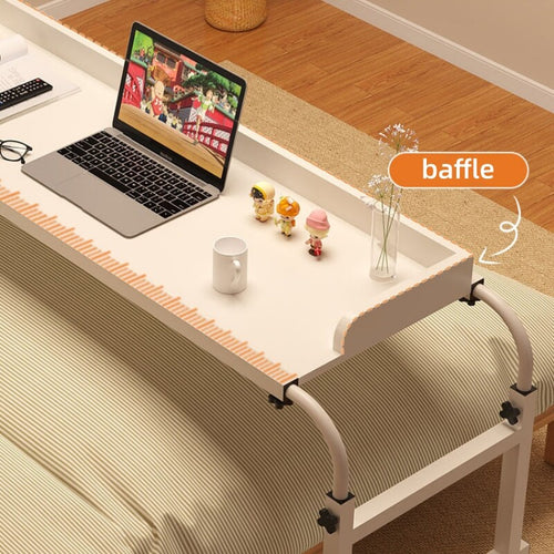 1.4m Movable Overbed Laptop Desk Stretchable Hospital Patient Cross Bed Table