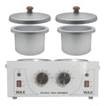 220V Double Wax Pot Warmer Waxing Machine For Full Body Adjustable Temperature