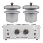 220V Double Wax Pot Warmer Waxing Machine For Full Body Adjustable Temperature