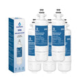 5Packs Fridge Water Filter For LG GR-L730SL GF-SD730SL GR-D907SL LT700P