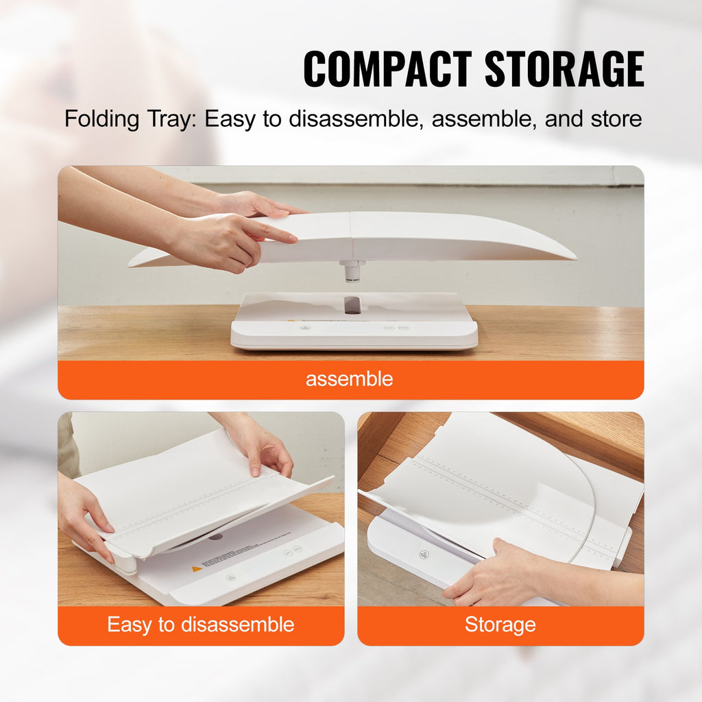 Smart Bluetooth Baby and Toddler Scale with Detachable Tray and LCD Display