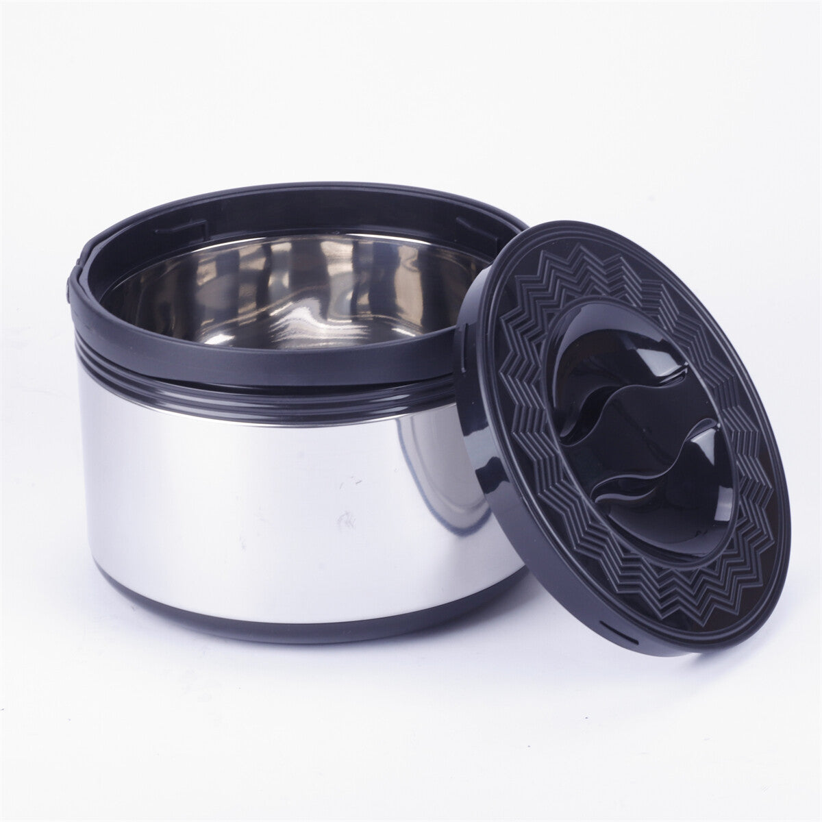Stainless Steel Hot Cold Food Insulated Casserole Hot Pot Set of 3 (2.5L,5L,8L)