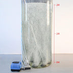 Aquarium Air Pump 40L/M Oxygen Pump for Pond Aeration 25W Septic Air Pump