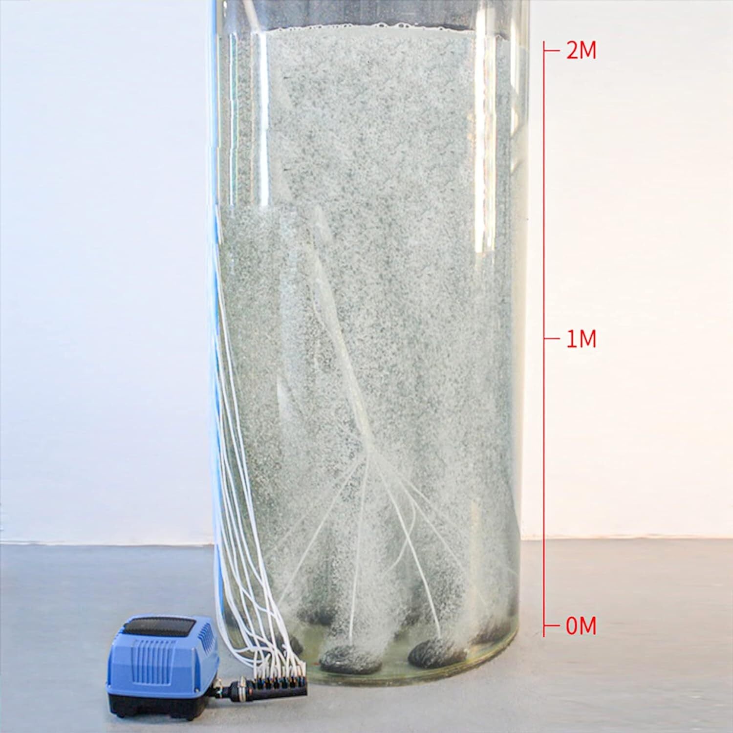 Aquarium Air Pump 40L/M Oxygen Pump for Pond Aeration 25W Septic Air Pump