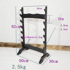 Floor Standing 6-Tier Sword Stand Bracket Samurai Sword Katana Display Holder