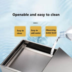 Cantonese Rice Noodle Rolls Machine,Double-layer Steamer Vermicelli Roll Steamer