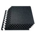 25PCS Interlocking Gym Floor Mats - EVA Foam & Rubber Tiles