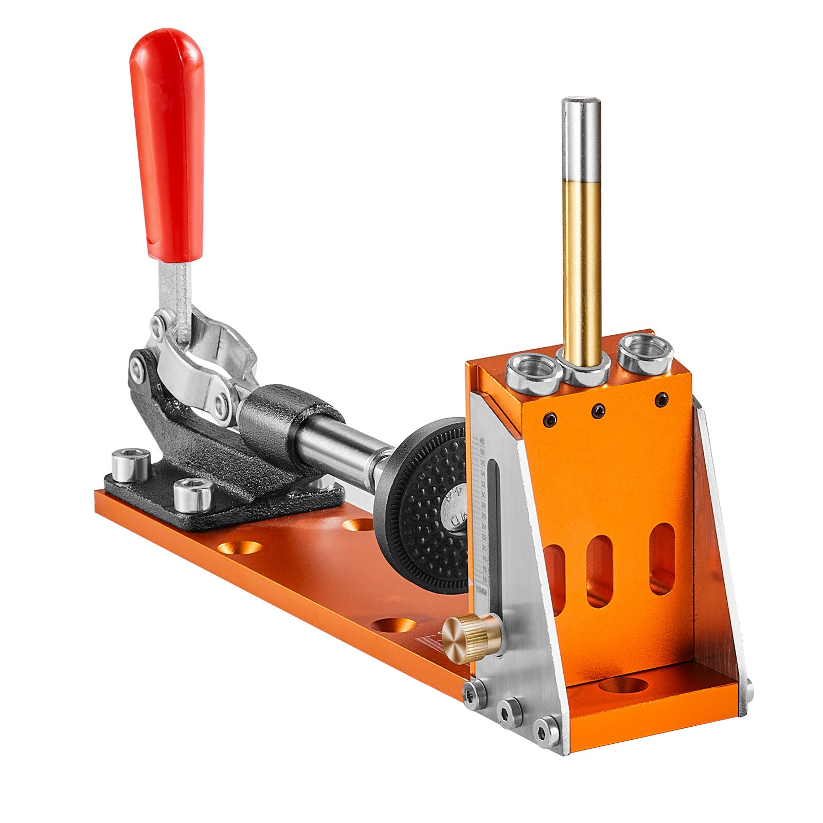 Adjustable Pocket Hole Jig Kit for Precise Woodworking and Joinery