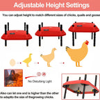 Chick Brooder Heating Plate 40*60CM Adjustable Chicken Coop Brooding Heater AU
