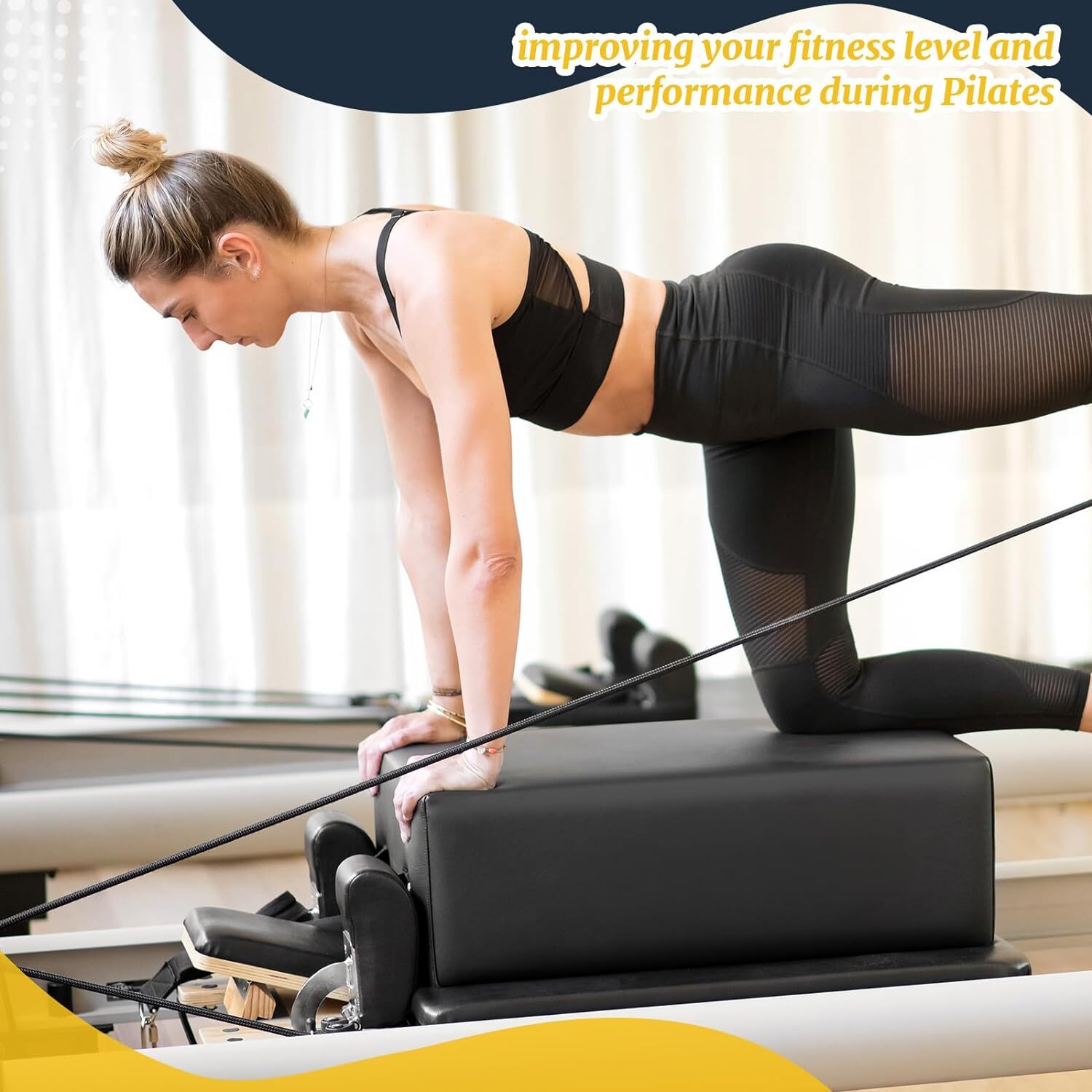 Leather Pilates Sitting Box for Home Pilates Reformer Pilates Bed Accessories