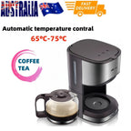 5-Cup Drip Coffee Maker Automatic  Americano Coffee Machine Stainless Filter