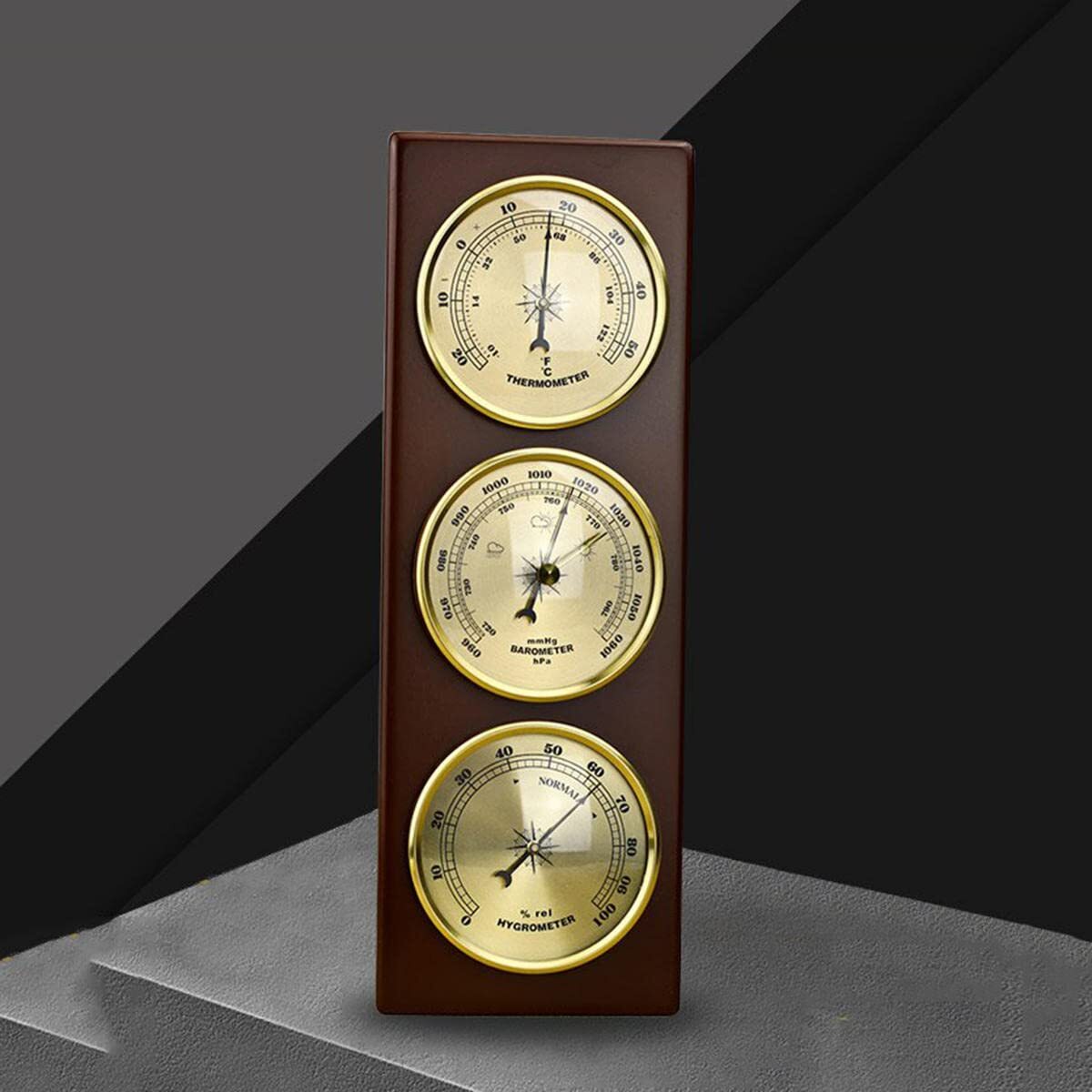 Traditional Weather Station Barometer Thermometer Hygrometer Weather Station AU