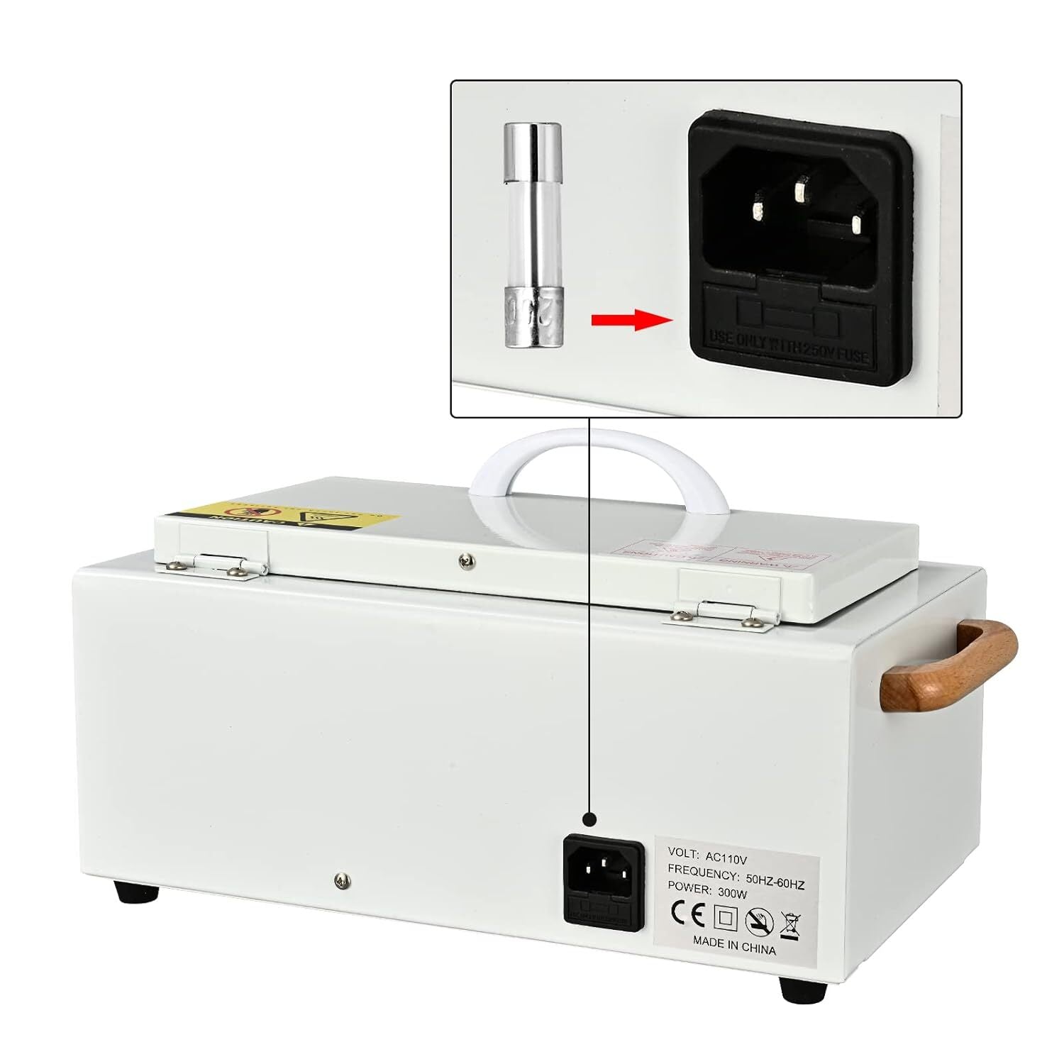 2L Medical Autoclave Dry Heat Sterilizer Tattoo Tools Disinfection Machine 220V