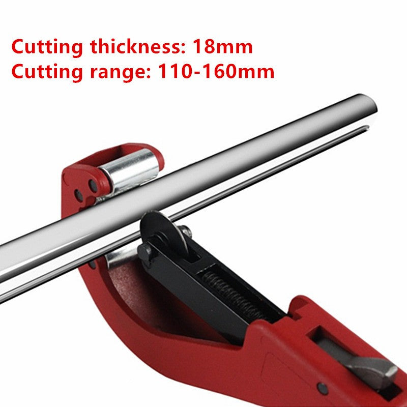 110-160mm Copper Tube Cutter Pipe Cutter PVC/PPR/PE Pipes Sewer Tubing Cutter