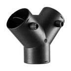Diesel Heater Connector 75mm 3-Way Y Branch Air Vent Duct for Heating