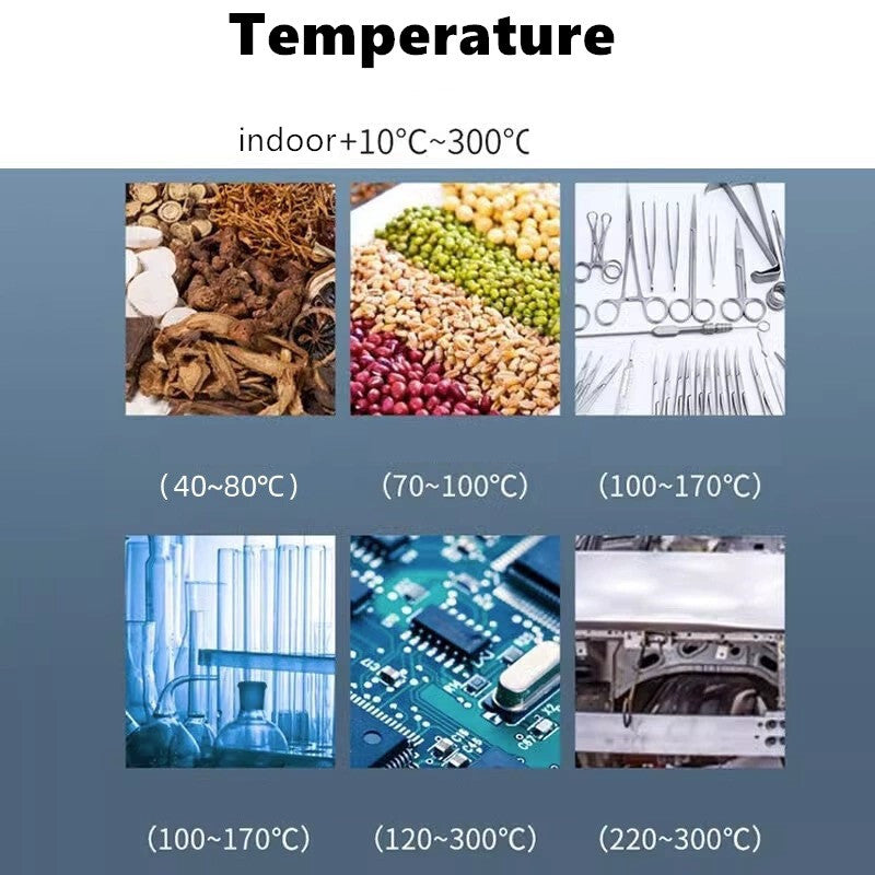 16L Laboratory Sterilization Drying Oven 20-300℃ Forced Air Convection Drying AU