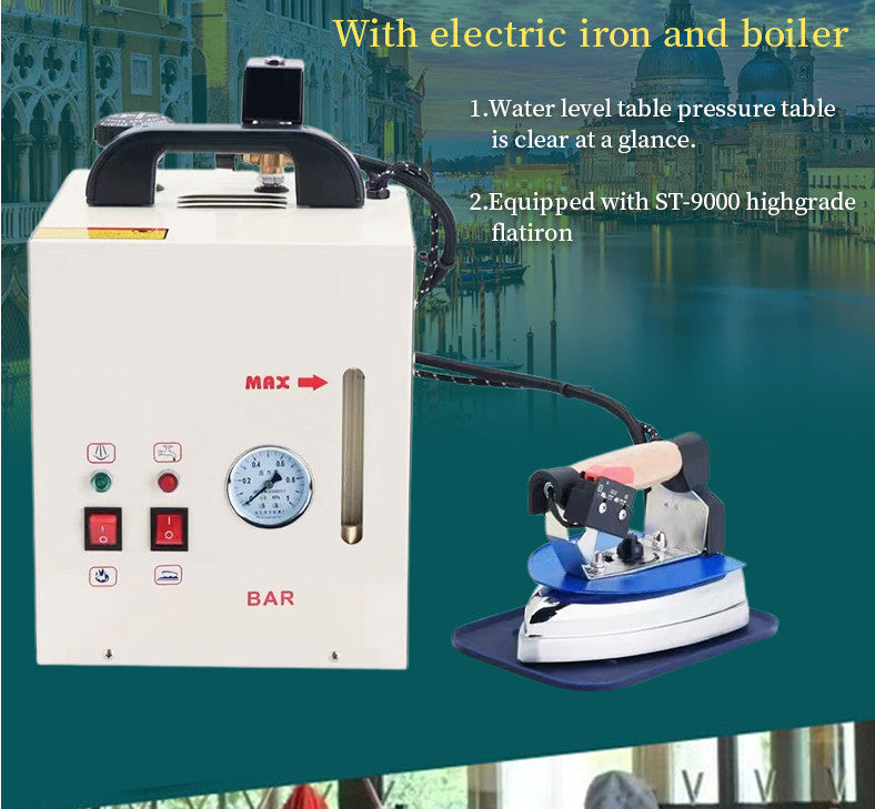 Industrial Iron 4 L Water Bottle Steam Iron Boiler Booster Hanging Iron AU PLUG