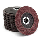 80 Grit Metal Sanding Flap Discs 50PCS 5'' 125MM Abrasive Angle Grinder Wheels