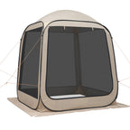 Pop-Up Screen Tent for 4-6 People, Dimensions 1825 x 1825 x 2200mm