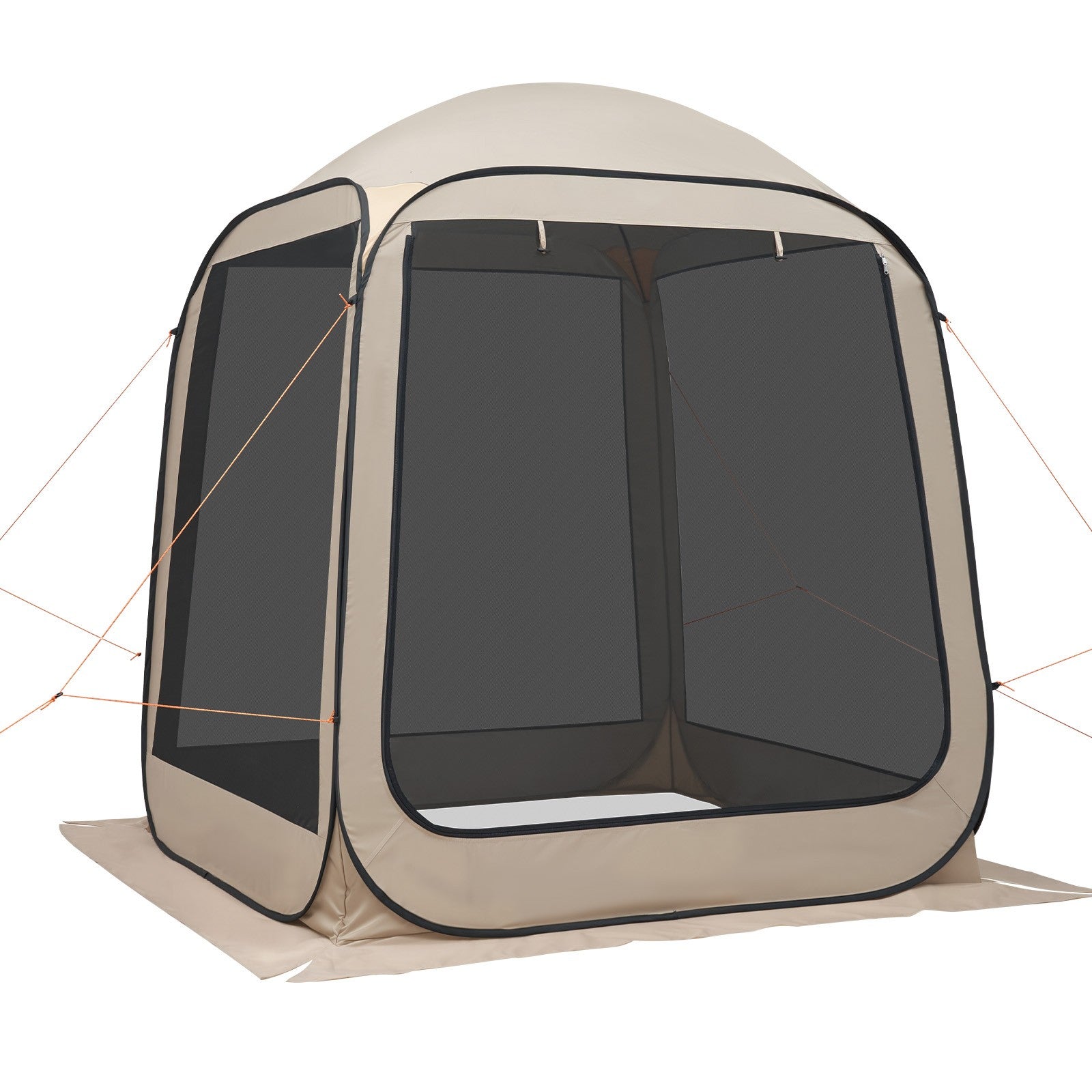 Pop-Up Screen Tent for 4-6 People, Dimensions 1825 x 1825 x 2200mm