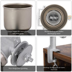 Manual Corn Grinder Flour Maker Wheat Grain Nut Mill Grinder Wheat Spice Crusher