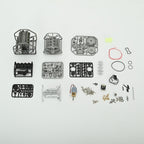 V8 Engine Model Kit Mini Motor Engine Simulation Dynamic V8 That Runs for Model