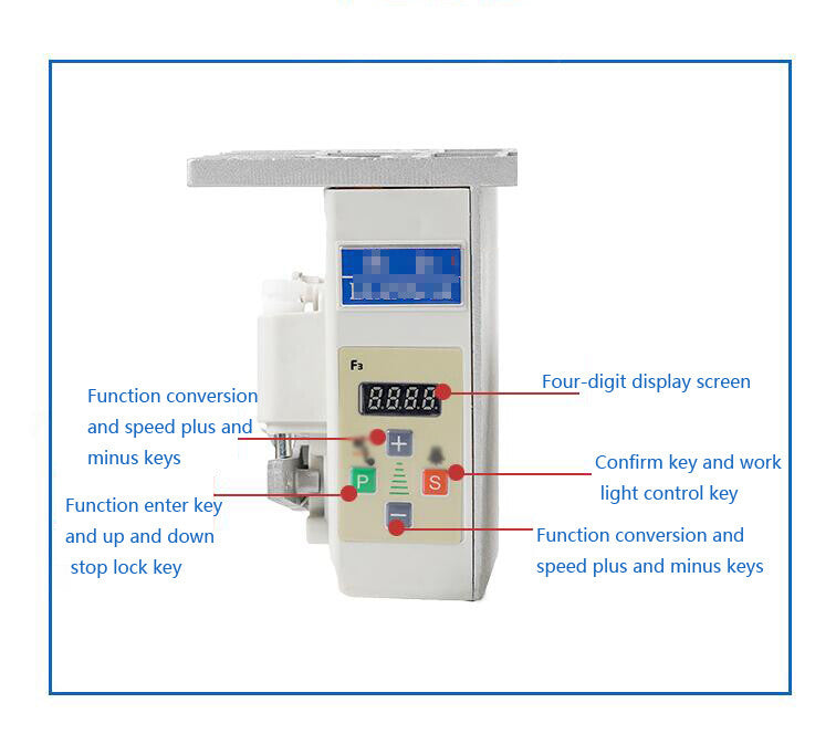 Industrial Brushless Sewing Machine Servo Motor & Controller 750W 200-6500RPM