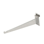 10x Slatwall Shelf Brackets Grooved Panel Display Hooks for Store or Supermarket