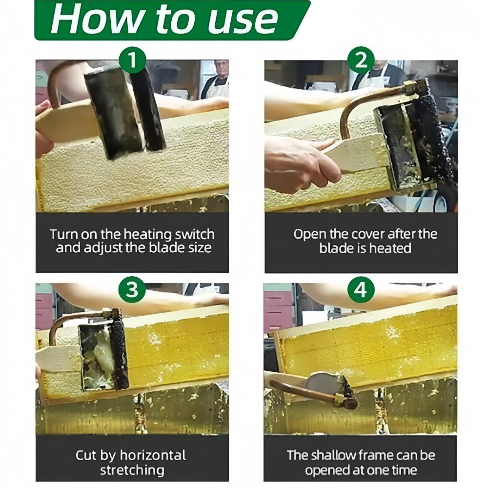 Electric Uncapping Plane Hot Knife Extractor Equipment Beekeeping Equipment