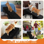 Dual-Purpose Ottoman Dog Ramp Split Dog Staircase Ramp For Dogs Cats Nonslip AU