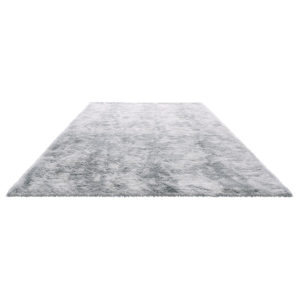Indoor Plush Area Rug 2.74 x 3.66m Soft Carpet for Living Room Decor